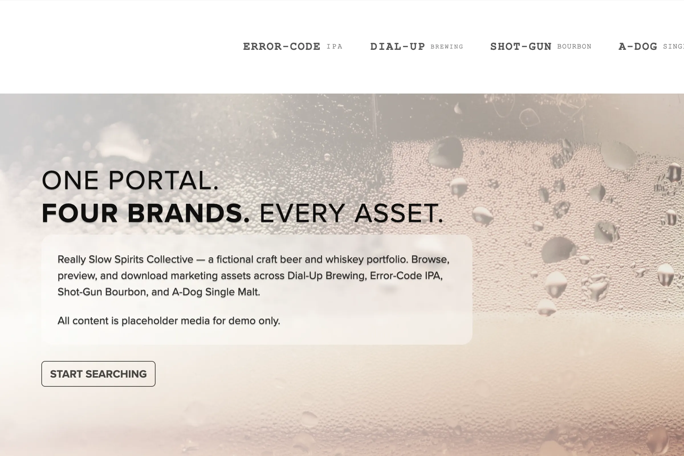 My fictional beer collective portfolio